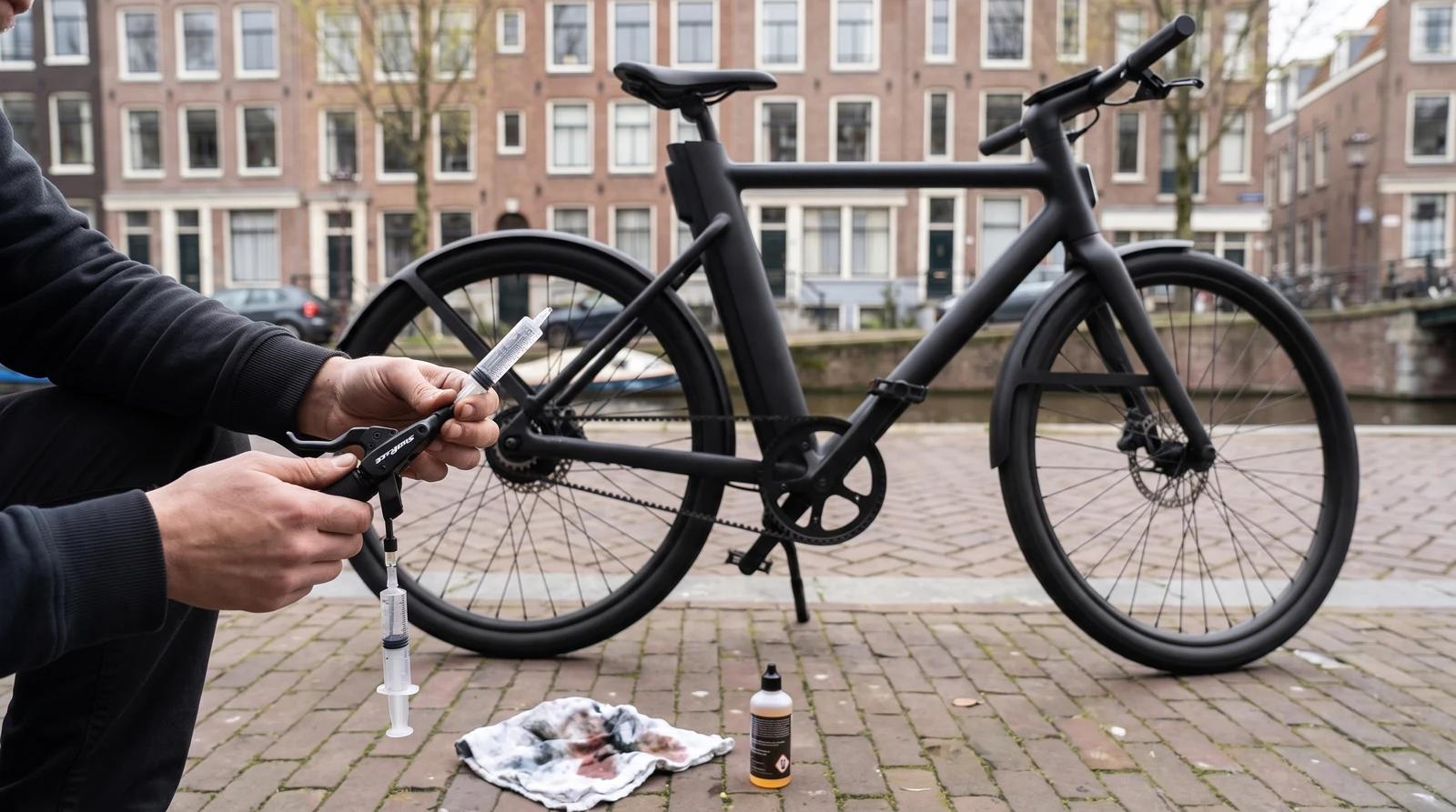 Remhendel die wordt ontlucht